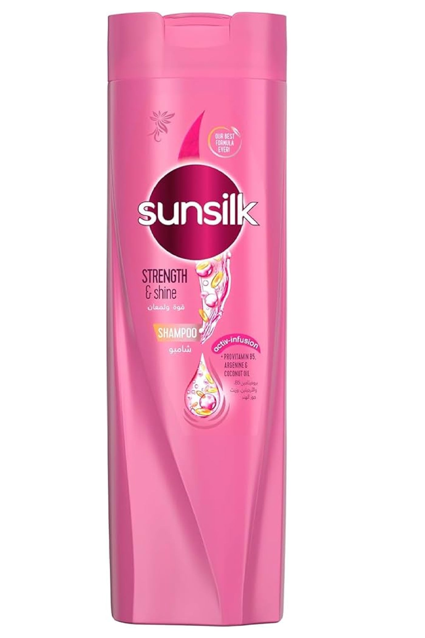 SUNSILK STRENGHT&SHINE SHAMPOO 350ML