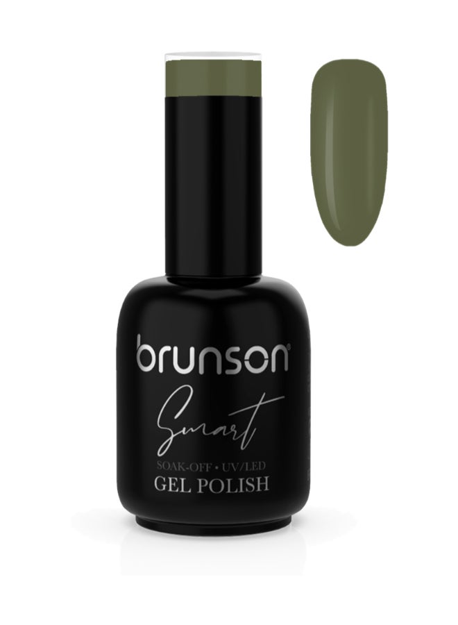 Smart Gel Polish 15ml – Glossy Shine Finish, Long-Lasting UV Soak Off Gel Nail Paint, Chip-Resistant, Salon Quality for Nail Art, French Manicure & Pedicure Extensions