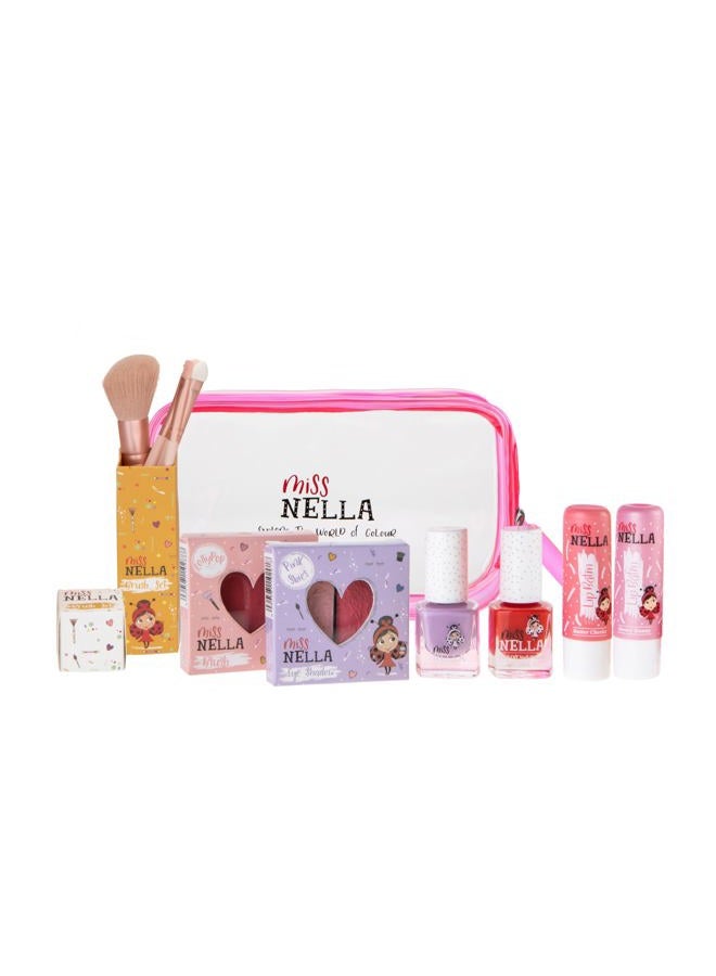 Bag of Wonders The Perfect Cosmetic Bag Gift Set for Girls Playing Dress up, Like Mummy