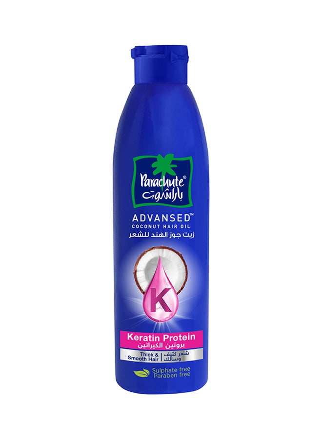 Keratin And Coconut Hair Oil For Smooth And Shiny 300ml
