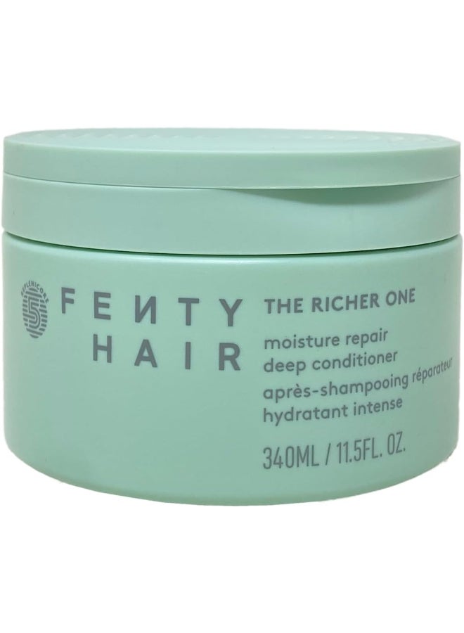 The Richer One Moisture Repair Deep Conditioner 340ml | Intensely Hydrating & Strengthening Deep Conditioning Hair Mask | Repairs Dry Damaged & Colour-Treated Hair for Soft Smooth Frizz-Free Results | Rich Deep Conditioner