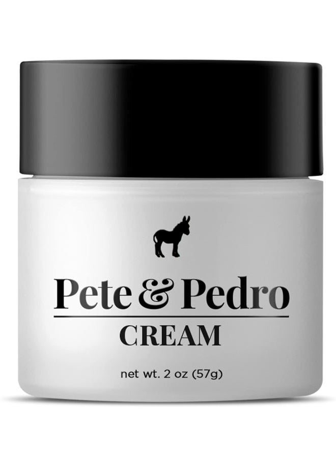 HAIR STYLING CREAM - Light Hold, Matte, Low Shine Finish Hair Product for Men, For Hairstyling Medium, Long, Wavy, Curly Hairstyles | Minimizes Frizz | Shark Tank Featured, 2 oz
