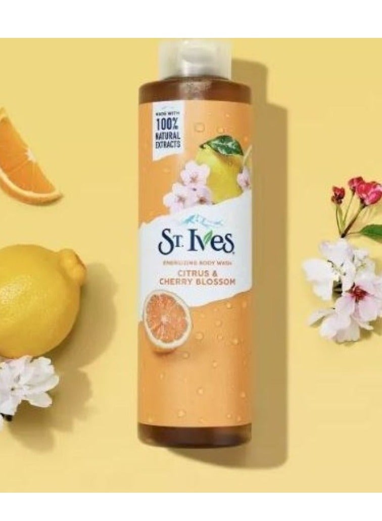 Citrus Cherry Blossom Energizing Body Wash 650ml