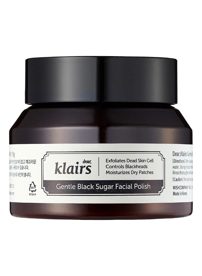 Gentle Black Sugar Exfoliating Facial Polish Scrub 110G