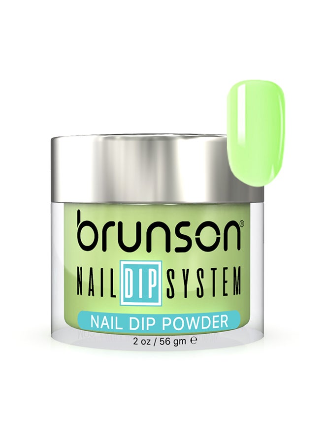 Nail Dip Powder Dip And Buff System Color 56gm, French Nail Art Starter Manicure Salon DIY At Home Odor Free And Long Lasting No Needed Nail Lamp Curing BDK084
