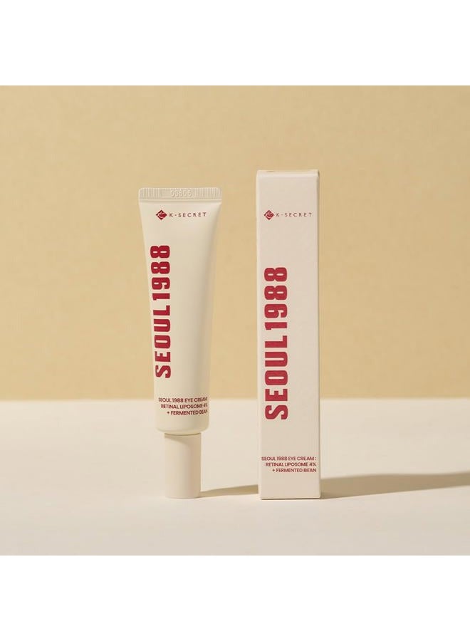 KSECRET SEOUL 1988 Eye Cream : Retinal Liposome 4% + Fermented Bean, 30ml/1.01 fl.oz.