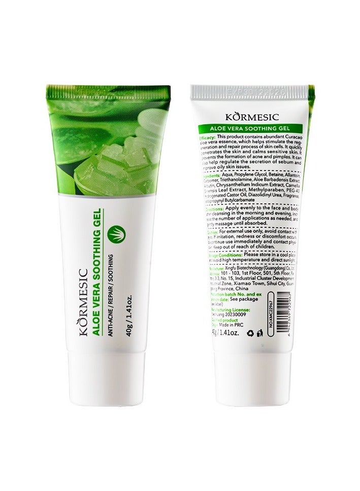 Aloe Vera Soothing Gel 40g - Calm & Moisturize Skin