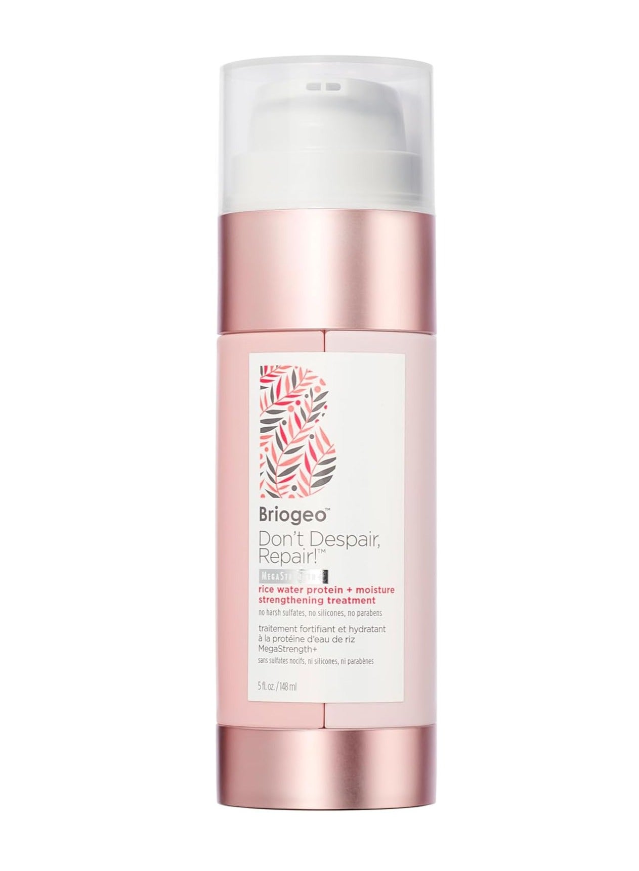 Don‚Äôt Despair Repair Mega Strength Rice Water Protein and Moisture Strengthening Hair Treatment Dry and Damaged Hair No Harsh Sulfates Silicones or Parabens 148ml