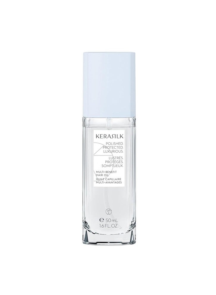 Kerasilk Multi-Benefit Hair Oil Vegan Formula Heat Protection 50ml