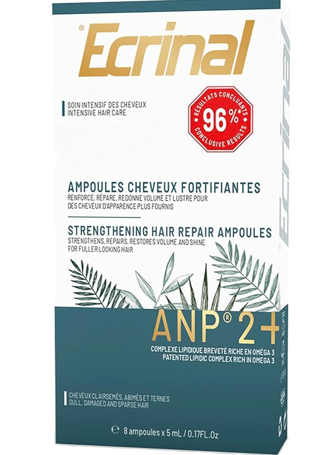 ANP2+ Hair Vials for Thinning Hair, Dandruff, and Color 5ml