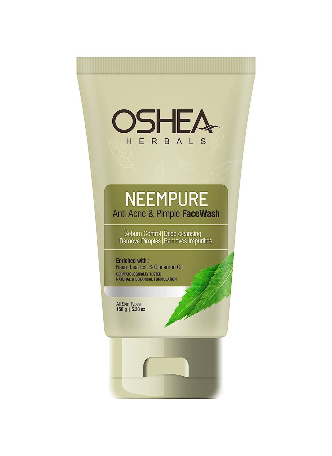 Oshea Herbals Neempure Anti Acne and Pimple Face Wash 150ml