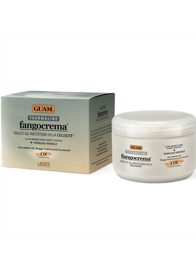 GUAM FANGOCREMA Anti Cellulite Cream with Seaweed and Tourmaline FIR, Lipo-Reducing Caffeine Cream for Cellulite and Skin Tightening, Cellulite Hot Gel for Cellulite Treatment, 10.5oz | Guam Beauty