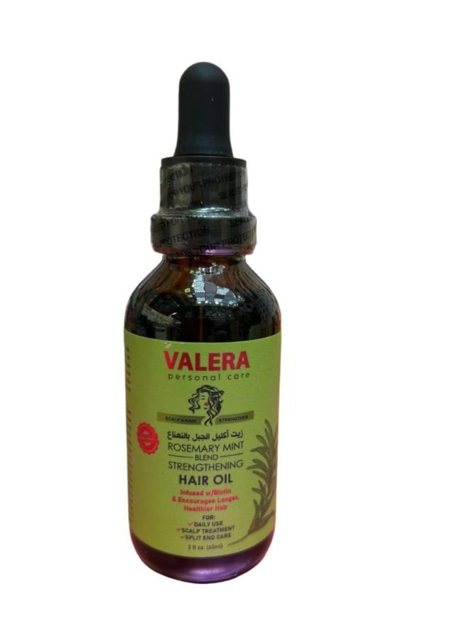Hair Oil Rosemary Mint Blend Strengthening 60 ML