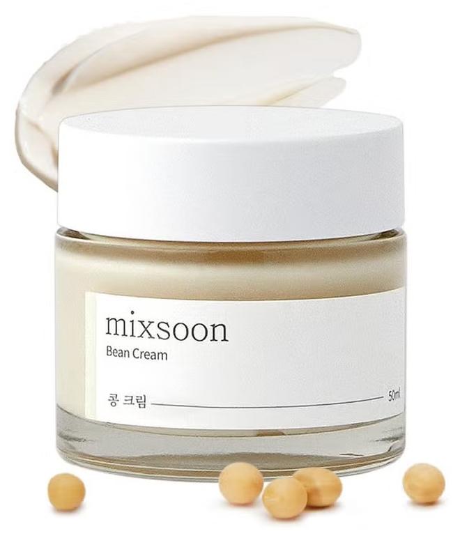 Bean Cream - Intensive Moisture Face Cream For Smooth, Nourished Skin, Pore & Sebum Care - Korean Skincare For Glass Skin - Non-stick (1.69 fl.oz / 50ml)
