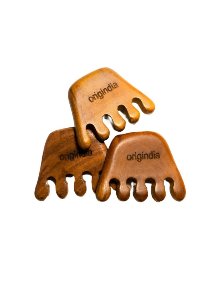 Neem Massager Comb | Pure Neem Wood