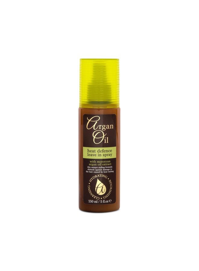 Heat Defence Leave in Spray with Moroccan Argan Oil, 5FL OZ