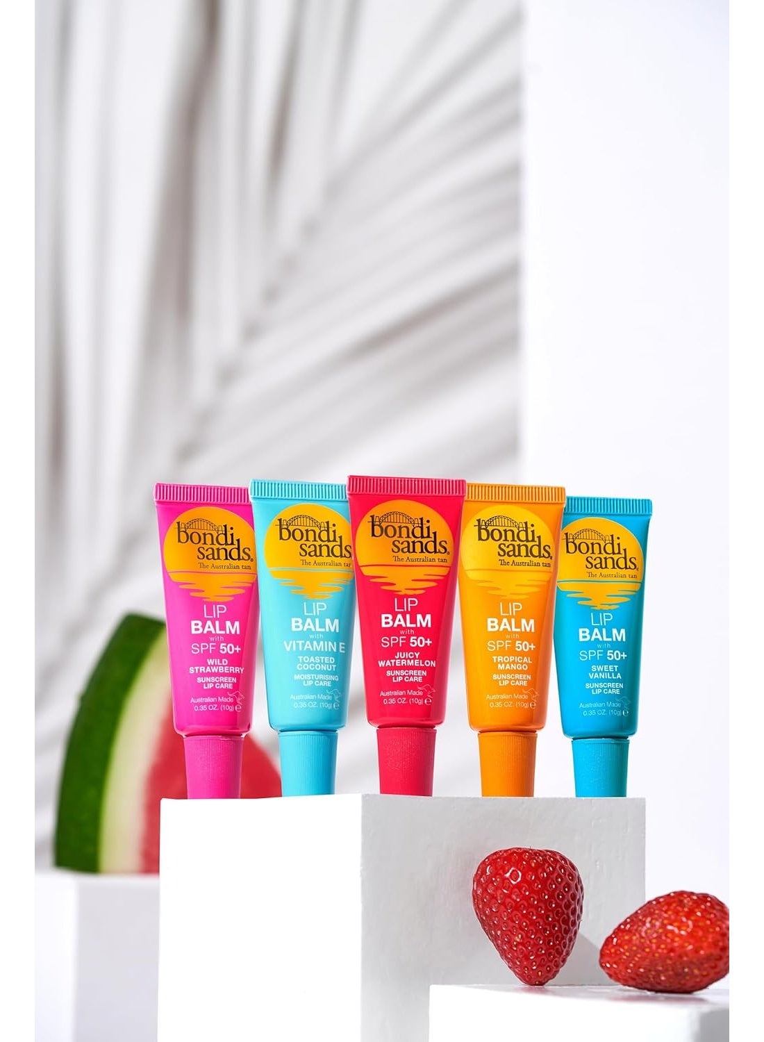 SPF 50+ Lip Balm Strawberry 10g | Broad Spectrum SPF 50+ Moisturising Lip Sunscreen | UVA UVB Lip Protection with Sweet Strawberry Flavour | Nourishing Daily Hydrating Lip Balm - image 4