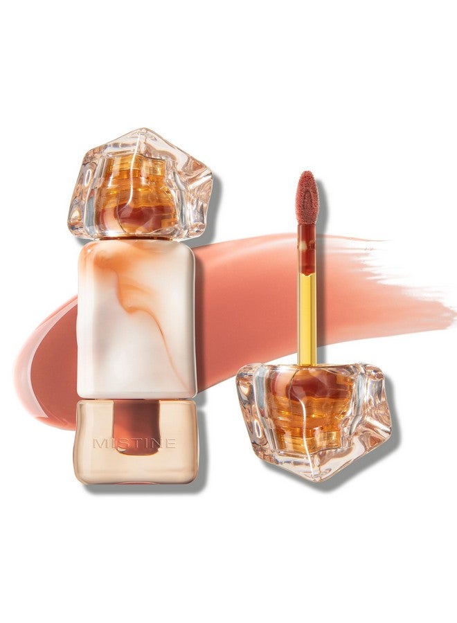 Plumping Lip Plumper High Shinemoisturizing Essence Lip Gloss Gloss With 1% Lip Gloss Peptide Lip Tint Gloss (J01 Until Sunset)