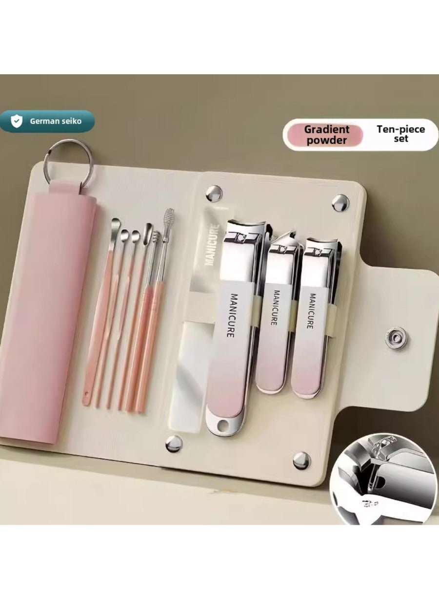 ORiTi 10-Piece Pedicure And Manicure Tool Kit