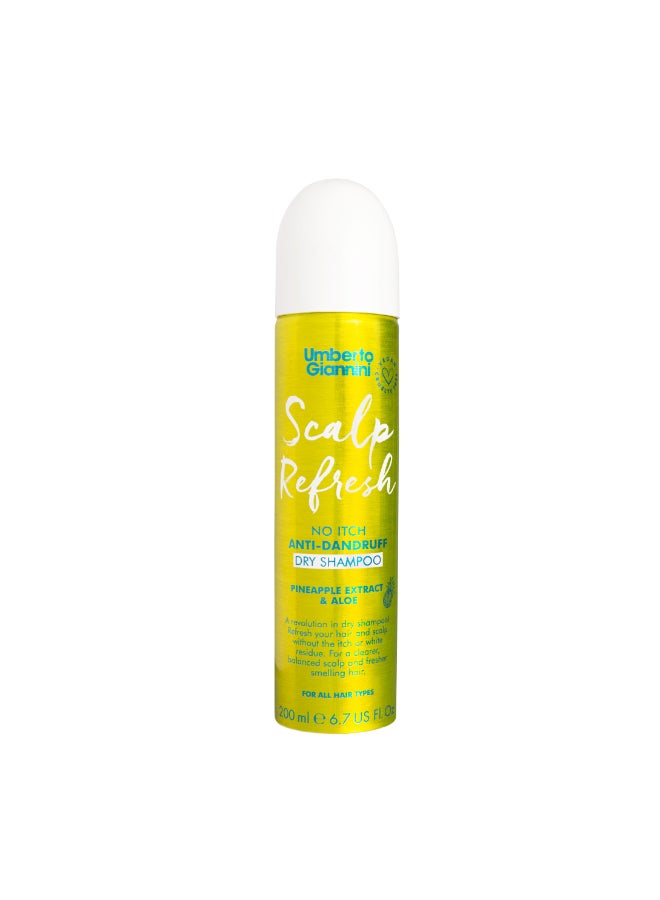 Refreshing Scalp Refresh Dry Shampoo - Instantly Absorbs Oil, Adds Volume & Leaves Hair Feeling Clean & Fresh (200 ml)