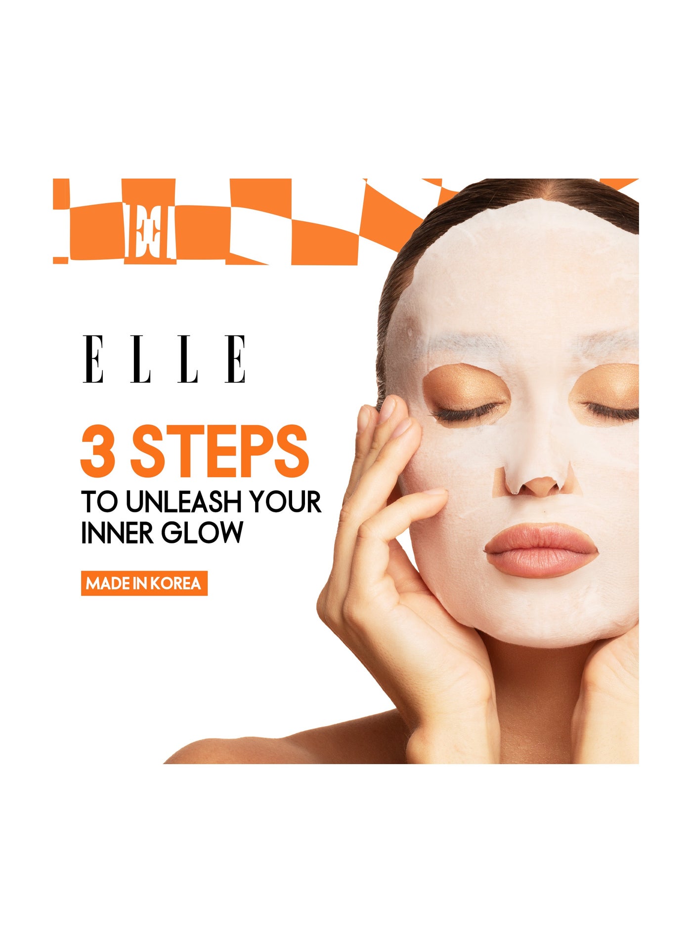 Radiance Kit – From Korea | 3-Step Peeling & Whitening Treatment with AHA Peeling Glove, Soothing Mask & Intensive Whitening Serum | Brightening, Hydrating, Anti-Aging | All Skin Types | 4 Pack