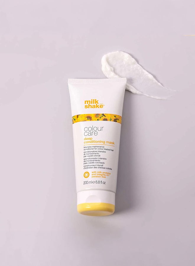 Intense Deep Conditioning Mask for Color-Treated Hair - Reconstructs & Nourishes Damaged Strands, Protects Color Vibrancy & Adds Shine (200 ml) - image 4