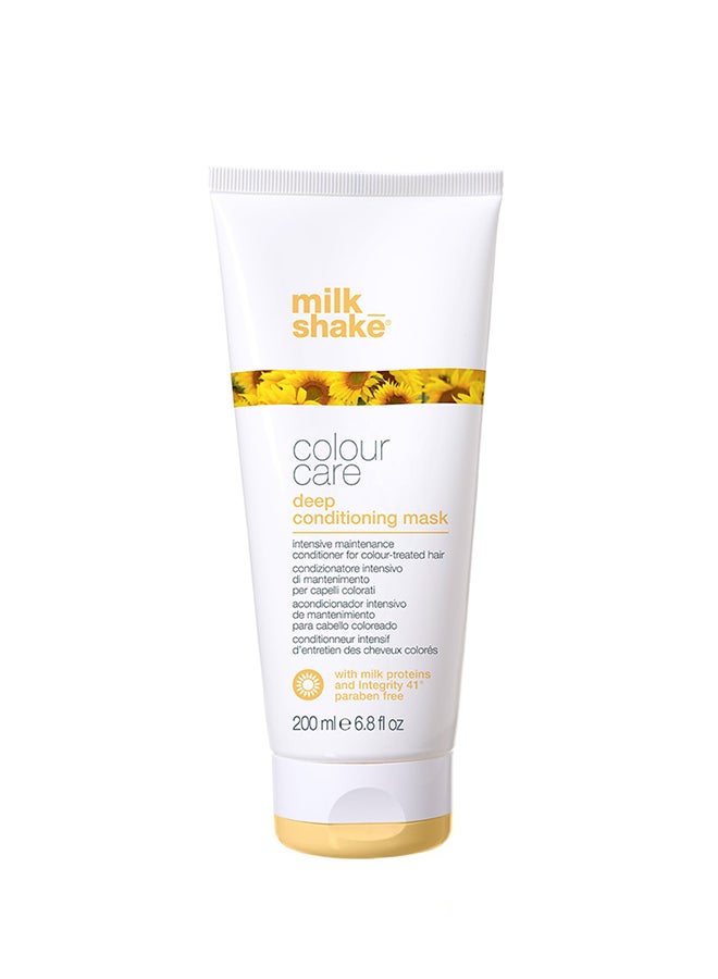 Intense Deep Conditioning Mask for Color-Treated Hair - Reconstructs & Nourishes Damaged Strands, Protects Color Vibrancy & Adds Shine (200 ml)
