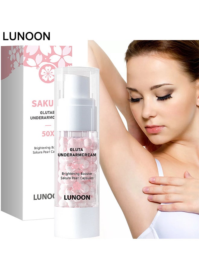 Sakura Gluta Brightening Booster Cream, Sakura Underarm Whitening Cream, Sakura Pearl Capsule, Brightening Booster Sakura Pearl Capsules, Cosros Sakura Gluta Brightening Underarm Cream