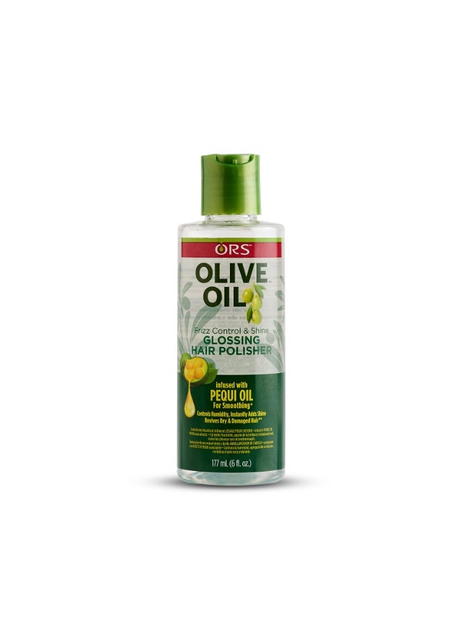 Olive Oil Glossing Hair Polisher for Frizz Control Shine All Hair Types 177 ml