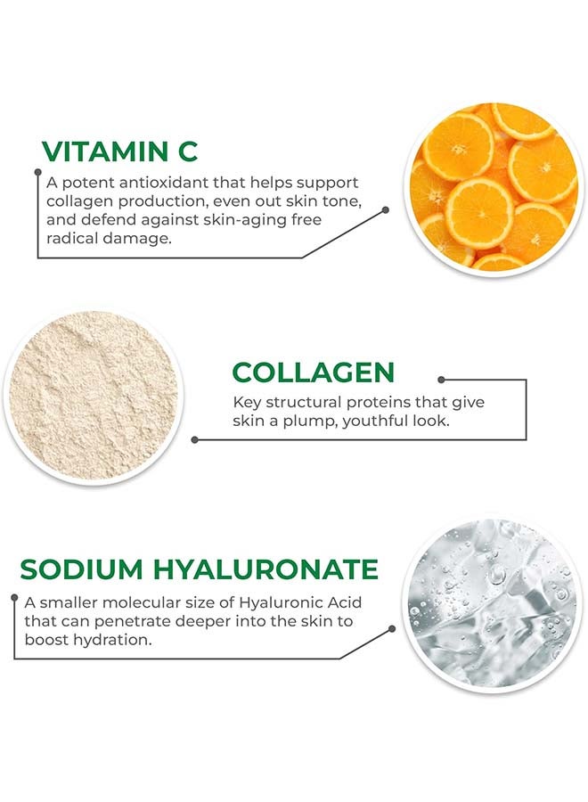 Vitamin C Serum 29ml | Brightening & Antioxidant Vitamin C Face Serum for Radiant Even Skin Tone | Reduces Dark Spots, Dullness & Hyperpigmentation | Anti-Aging Glow-Boosting Daily Vitamin C Facial Serum - image 2