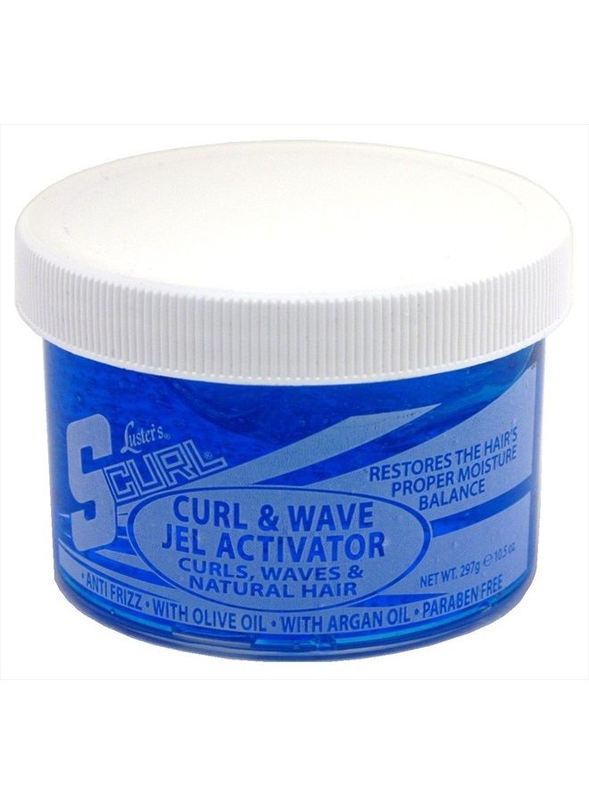 Lusters S-Curl Wave Jel & Activator 10.5 Ounce (310ml) (3 Pack)
