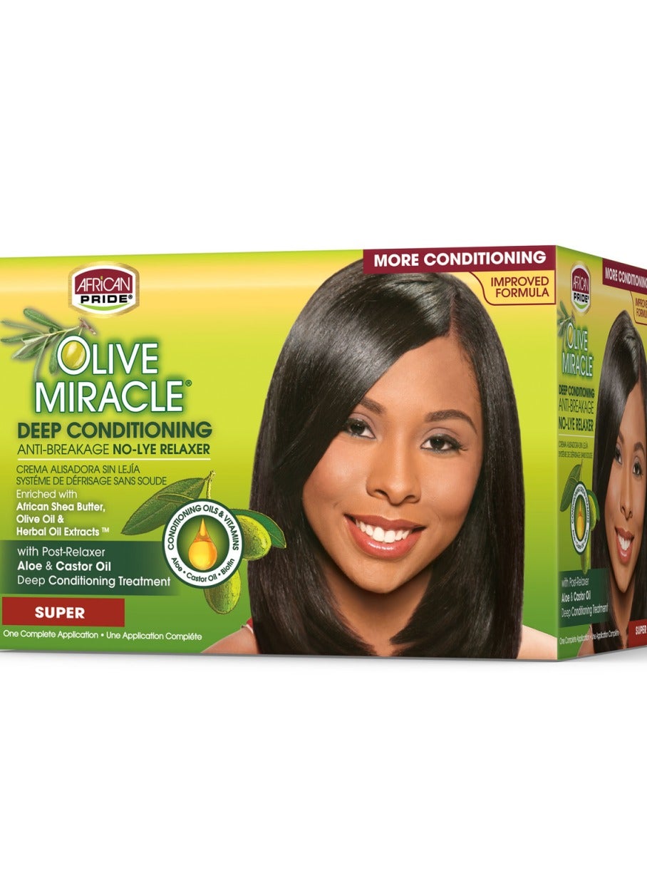 Olive Miracle No-Lye Relaxer Super