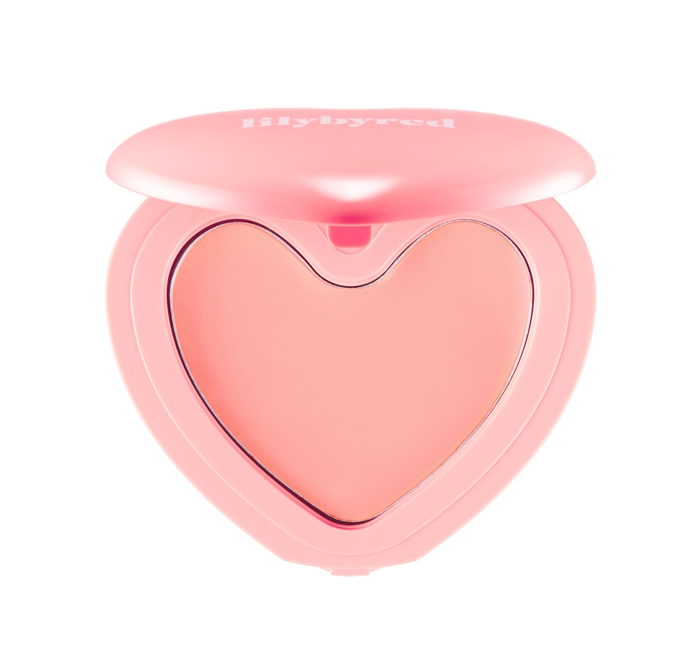 lilybyred Luv Beam Cheek Balm | Heart-Shaped Korean Cream Blush, Semi-Matte Finish, Long-Lasting, Blendable & Buildable, Soft Creamy Texture, Lightweight, Natural Flush, 0.12 oz. (06 FluffyPeach)