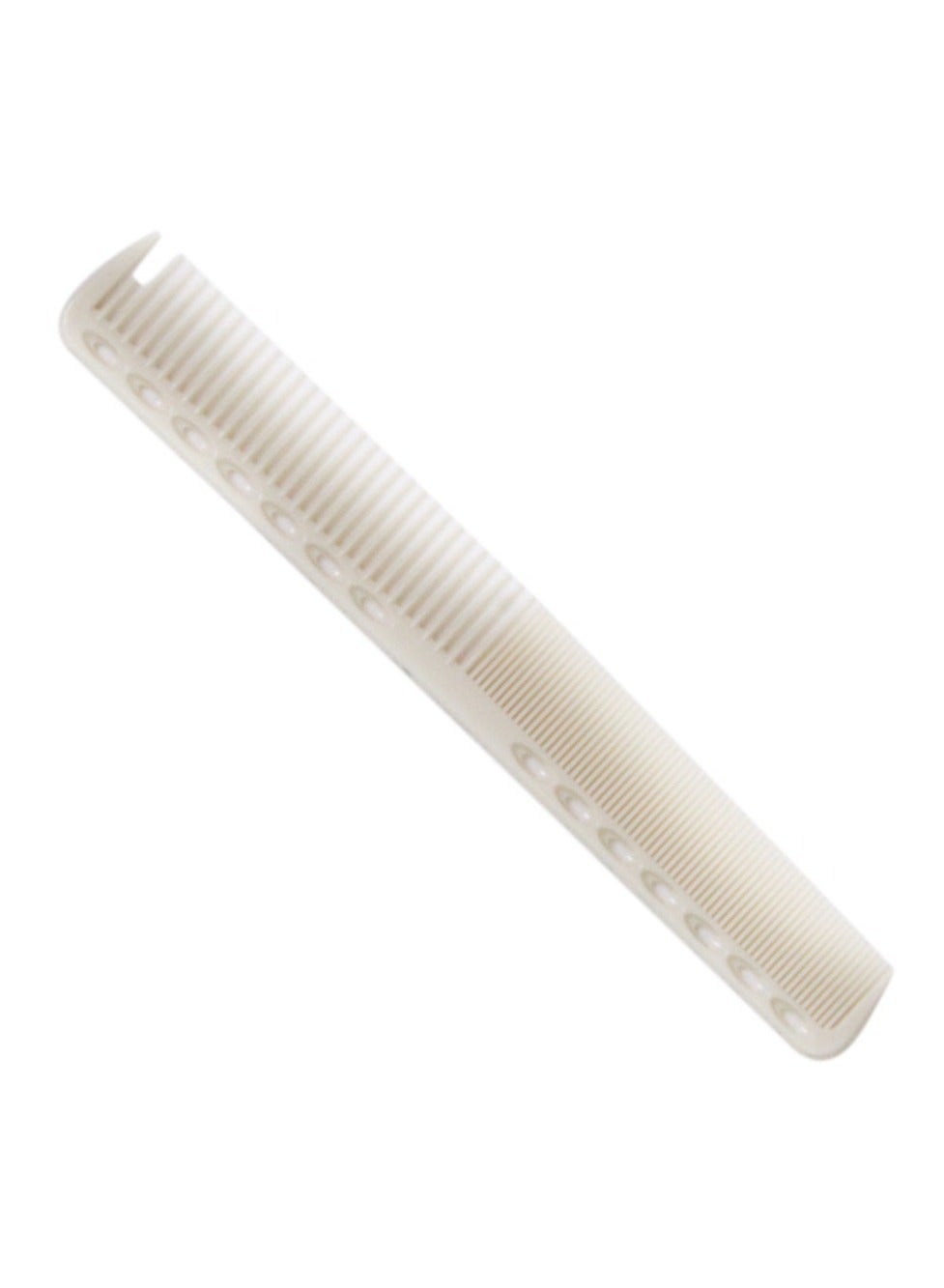 Onetech White Measuring Cutting Comb Y830 – Professional Hair Cutting Comb with Built-in Measurement Guide