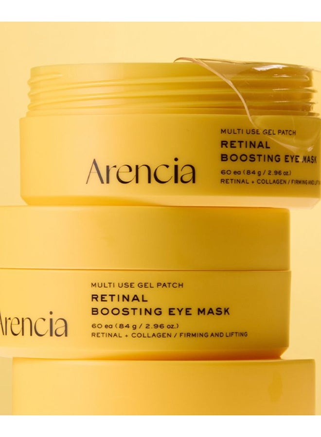 Retinal Boosting Eye Mask, Hydrogel Under Eye Patches with Peptides for Dark Circles, Puffiness, Fine Lines, 60 Patches - image 9