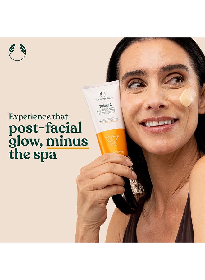 Vitamin C Microdermabrasion Face Scrub – Exfoliating Facial Cream with Papaya Enzymes & Camu Camu Berry | Brightening At-Home Microdermabrasion for Dull, Tired Skin | Smooth, Radiant & Silky-Soft, 100ml - image 5