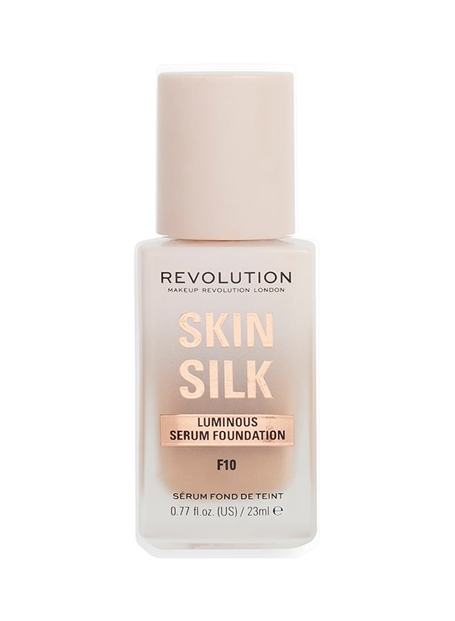 Makeup Revolution Skin Silk Serum Foundation F10
