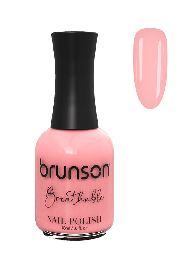 Breathable Nail Polish Halal nail polish Wudu friendly Quick-Dry Vegan long lasting but easy peel off   18ml BH417