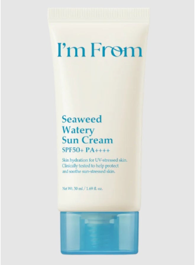 Seaweed Watery Sun Cream Spf50+ Pa++++ 50Ml