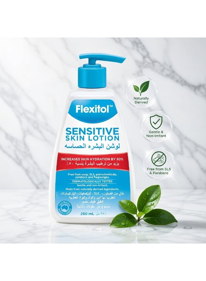 Flexitol Sensitive Skin Lotion for Hydration & Soothing Sensitive Skin – 250ml - image 3