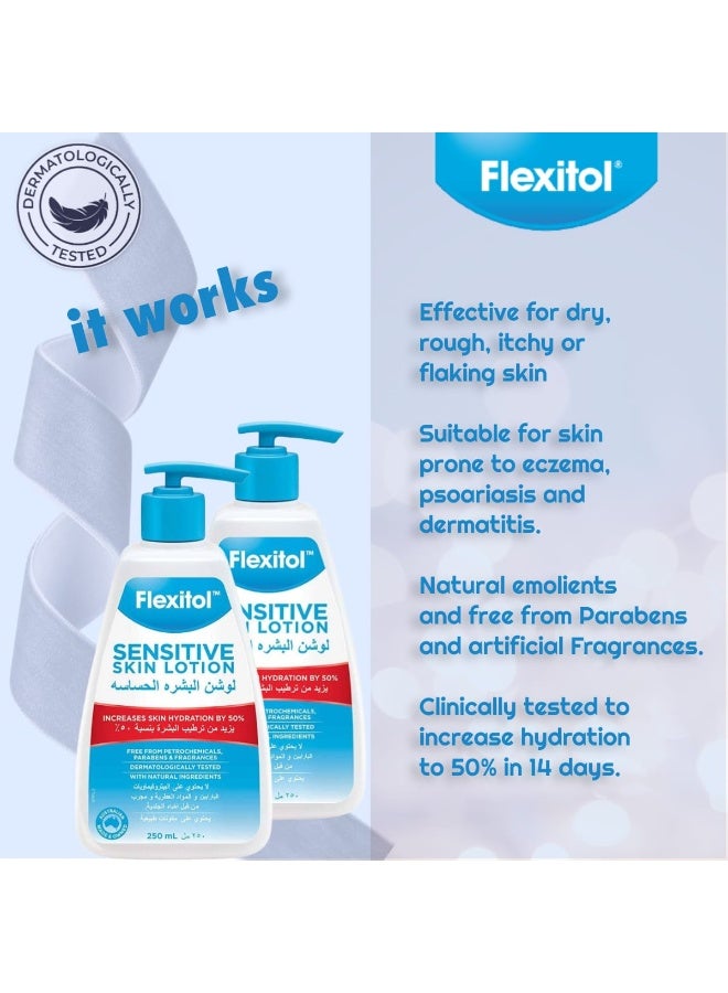 Flexitol Sensitive Skin Lotion for Hydration & Soothing Sensitive Skin – 250ml - image 4