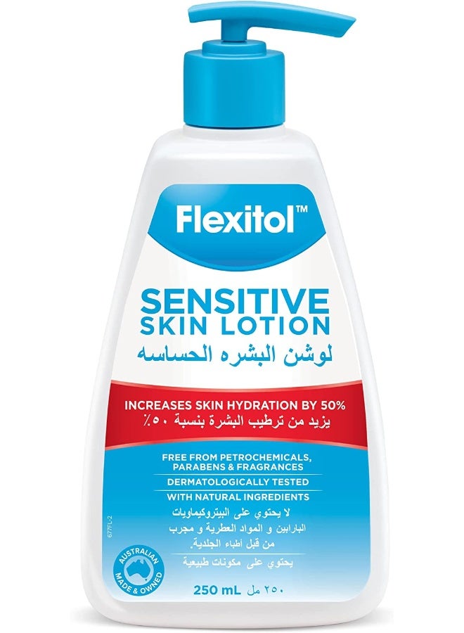 Flexitol Sensitive Skin Lotion for Hydration & Soothing Sensitive Skin – 250ml