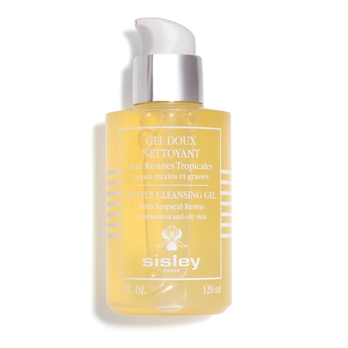 Sisley Paris Gentle Cleansing Gel With Tropical Resins - 120 mL - Soap-Free, Purifying Face Wash - Non-Comedogenic