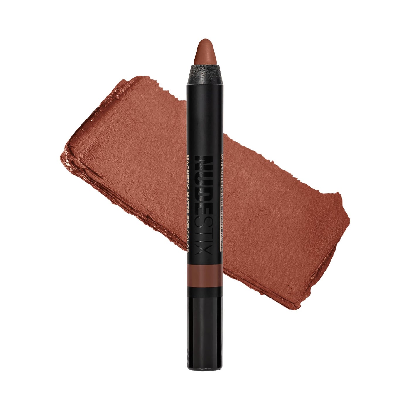 Nudestix Magnetic Matte Eye Color â€“ 3-in-1 Long-Wear Cream Eyeshadow Pencil, Eyeliner & Primer | Waterproof, Budge-Proof Matte Finish | Vegan & Cruelty-Free Eye Makeup, Shade: Fig