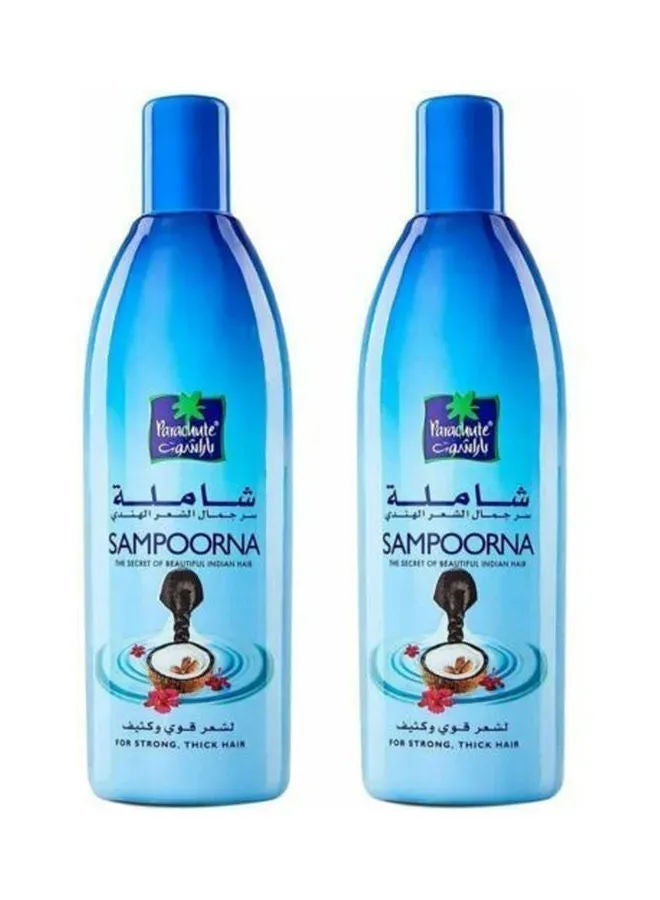 Sampoorna Coconut Hair Oil with Hibiscus & Almond 150ml, Pack Of 2