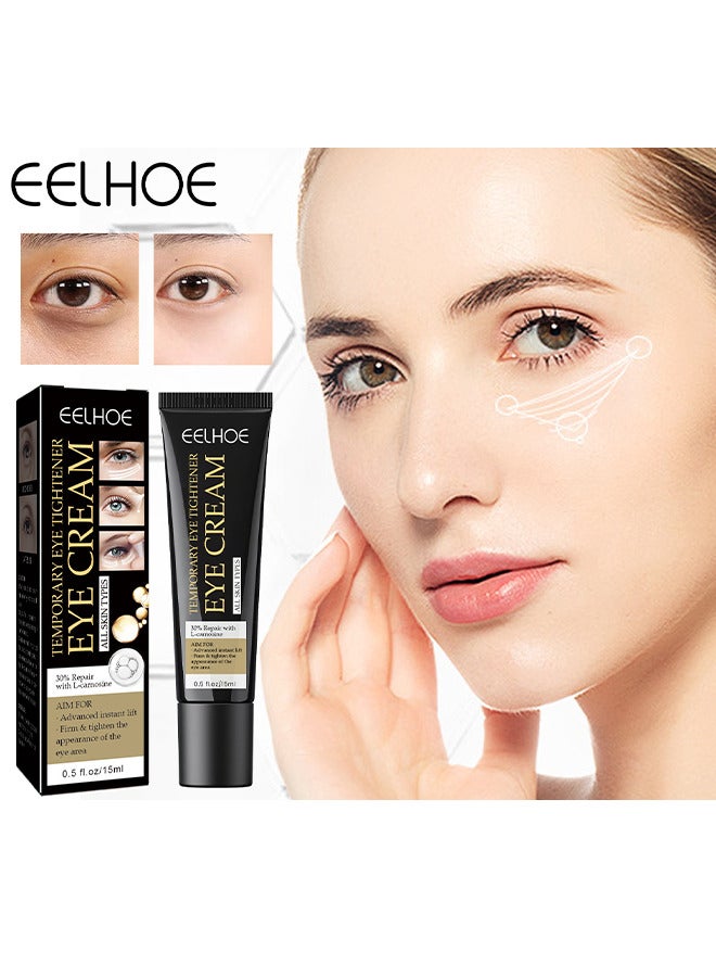 Temporary Eye Tightening Eye Cream, Instant Eye Tightening To Removal Under-Eye Bags, Dark Circles And Puffiness, Fine Lines, Deep Wrinkles, Firm And Smooth That Delicate Skin Under Your Eyes