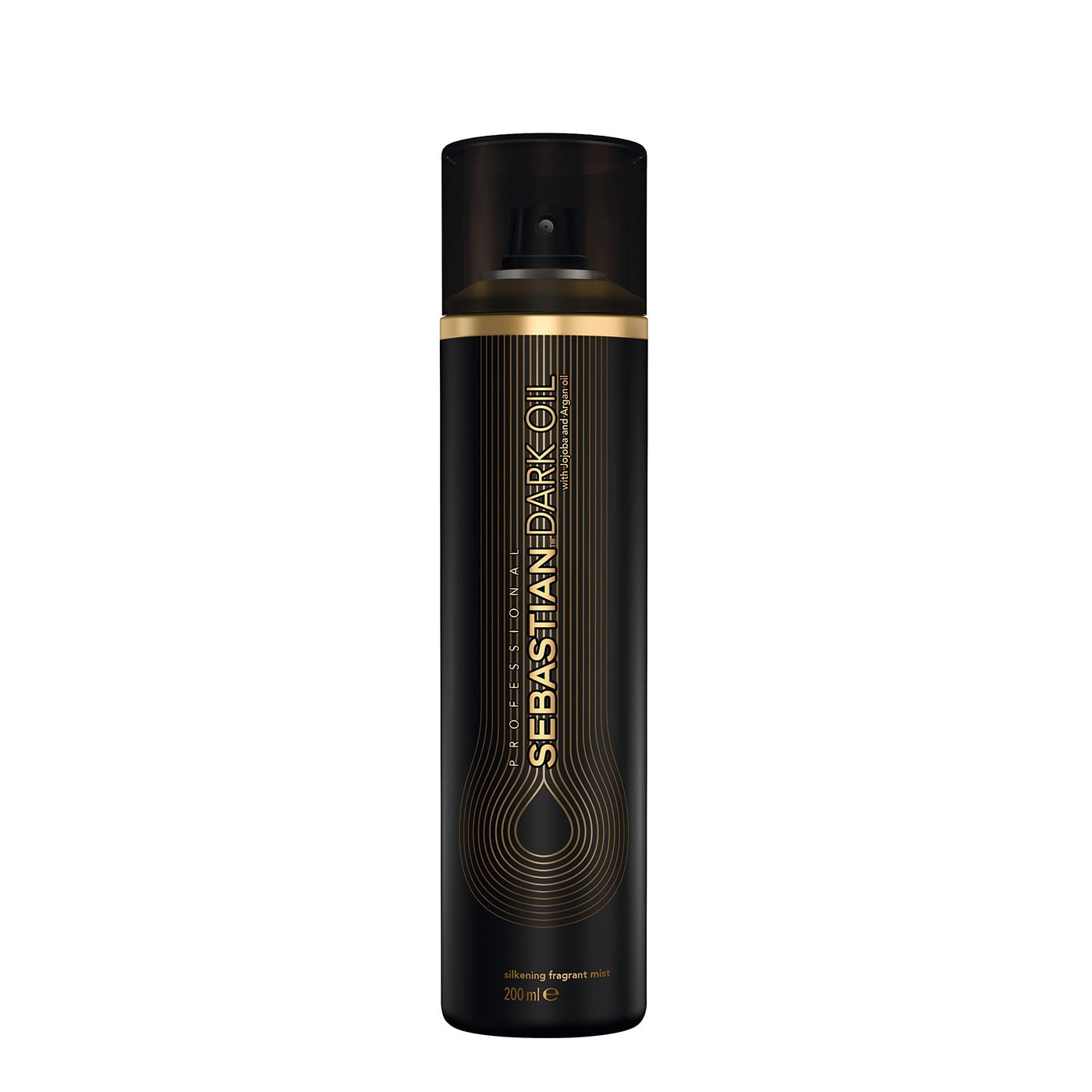Sebastian Professional Dark Oil Silkening Fragrant Mist, Infused with Jojoba Oil and Argan Oil, 4.5 fl oz