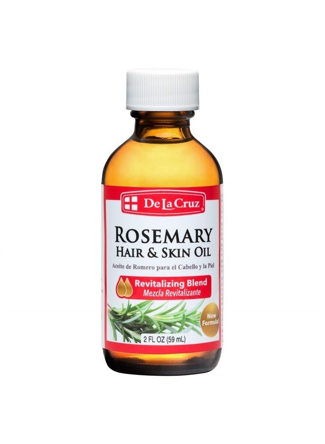 Rosemary Oil Blend Moisturizer with Castor, Avocado and Olive Oil - Topical Use Only 2 FL. OZ. (59 mL)