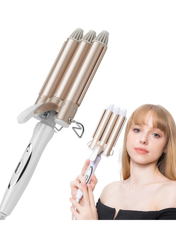 Professional Hair Iron Advanced Ceramic Flat Iron and Curling Tool for Salon-Quality Styling and Smooth, Shiny Hair"Geemy GM-1988