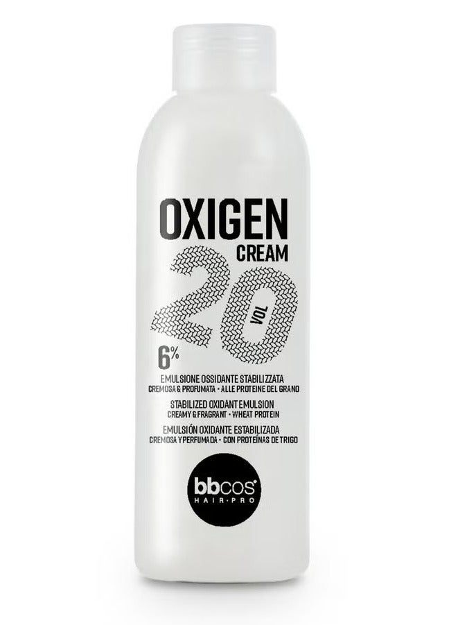 BBCOS OXIGEN CREAM 20 VOL 6% 150ML